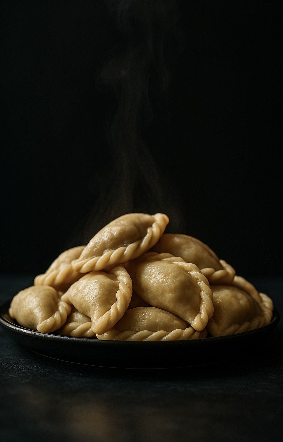 AI food photography transformation - Professional enhancement - Before