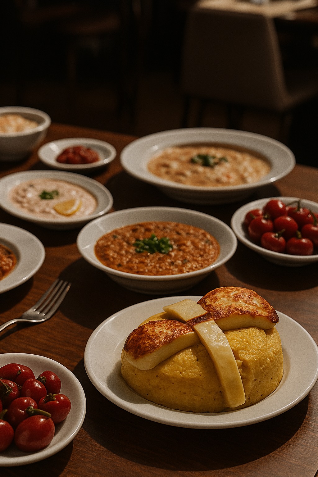 Food photography transformation - AI-powered enhancement - Before